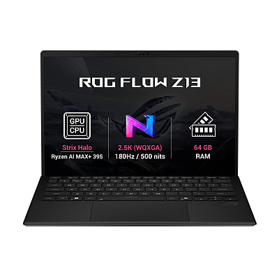 ASUS ROG Flow Z13/GZ302EA-RU227X/AIMAXPLUS-395/13,4"/2560x1600/T/64GB/1TB/AMD int/W11P/Black/2R