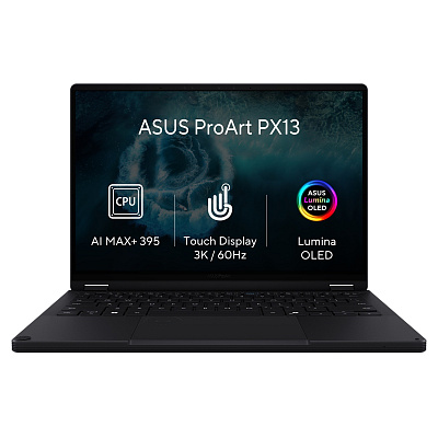 ASUS ProArt PX13/HN7306EA-OLED004XZ/AIMAXPLUS-395/13,3"/2880x1800/T/64GB/1TB/AMD int/W11P/Black/2R