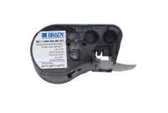 Brady MC1-1000-595-BK-WT / 131606, nastro autoadesivo 25.40 mm x 7.62 m
