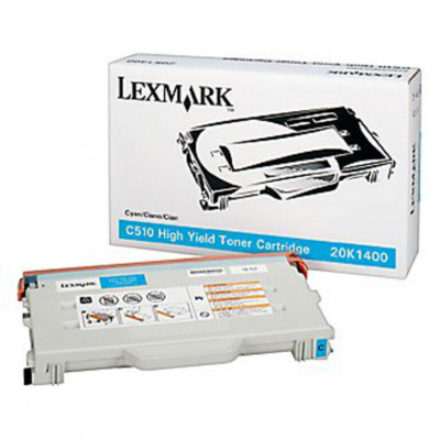 Lexmark toner originale 20K1400, cyan, 6600pp\., Lexmark C510