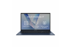ASUS Vivobook 17/X1704VA-AU986Z/3-100U/17,3"/FHD/8GB/512GB/Intel int/senza OS/Blu/2R
