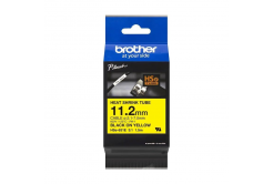 Brother HSe-631E Pro Tape, 11.2 mm x 1.5 m, testo nera / nastro giallo , nastro originale