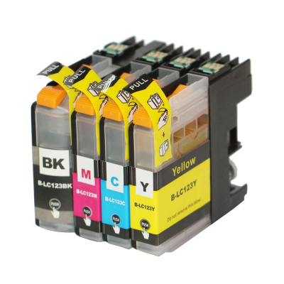 Cartuccia compatibile con Brother LC-123 multipack