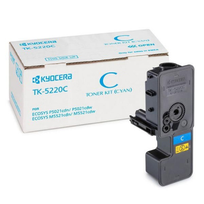 Kyocera Mita TK-5220C ciano (cyan) toner originale