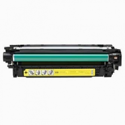 HP 504A CE252A giallo (yellow) toner originale