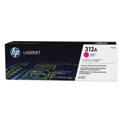HP 312A CF383A magenta toner originale