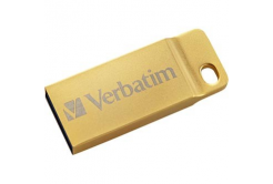 Verbatim 99104 Store N Go Metal Executive, Chiavetta USB, USB A 3.0, 16GB, oro, 