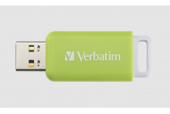VERBATIM Flash Disk 32GB DataBar USB 2.0 Drive, verde