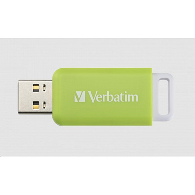 VERBATIM Flash Disk 32GB DataBar USB 2.0 Drive, verde