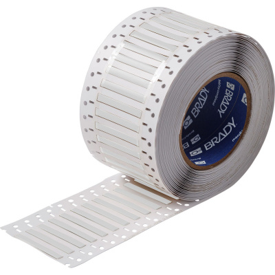 Brady LSZH-094-2-WT / 141202, etichette, THT Low Smoke Halogen Free Permasleeve Wire Marking Sleeves, 50.80 mm x 4.60 mm