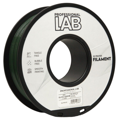 Professional Lab FG-P195-E1, 3D filamento, PETG, 1,75mm, 1000g, Verde (Olive green)