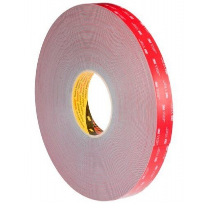 3M VHB GPH-060GF Nastro biadesivo fortemente adesivo, sp. 0,6 mm, 12 mm x 33 m