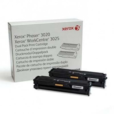 Xerox 106R03048 confezione doppia nero (black) toner originale