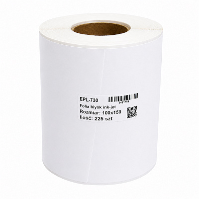 Etichette adesive per EPSON ColorWorks EPL-730 PP Glossy Premium, 100x150mm, polipropilene, lucide, bianche