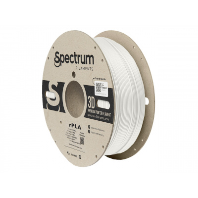 Spectrum 80555 3D filamento, r-PLA, 1,75mm, 1000g, Bianco (Signal white)