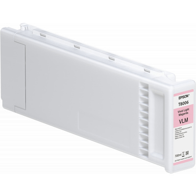 Epson T8006 C13T80060N magenta chiaro (vivid light magenta) cartuccia originale