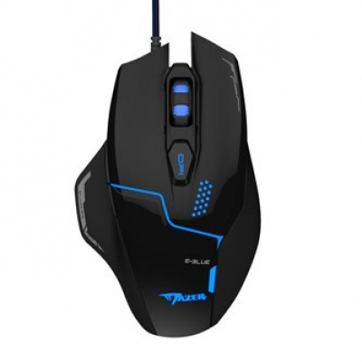 E-blue Mouse Mazer V2 EMS626BKAA-IU, 2500DPI, ottica, 6sp\., wired USB, nero
