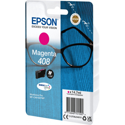 Epson 408 C13T09J34010 magenta (magenta) cartuccia originale