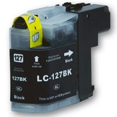 Cartuccia compatibile con Brother LC-127XL nero (black)