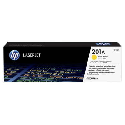 HP 201A CF402A giallo (yellow) toner originale