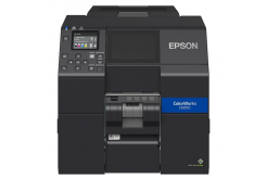 Epson ColorWorks C6000Pe (mk) C31CH76202MK, colore stampante di etichette, peeler, disp., USB, Ethernet, black