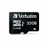 VERBATIM MicroSDHC karta 32GB Pro, U3 + adaptér