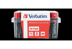 VERBATIM Alkalická Baterie AA 24 Pack / LR6
