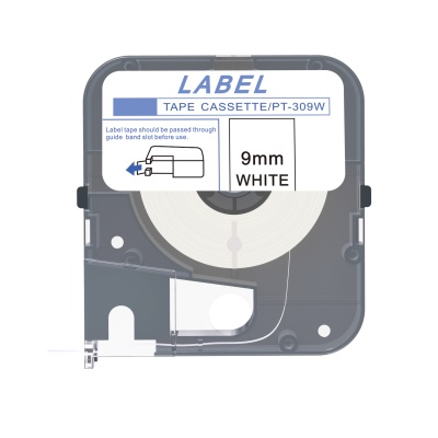 Max LM-309W, 9mm x 8m, bianco nastro compatibile