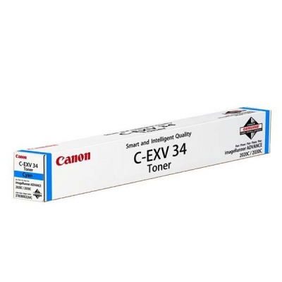 Canon C-EXV34 ciano (cyan) toner originale