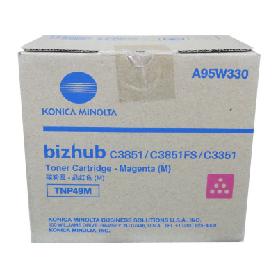 Konica Minolta TNP-49M magenta toner originale