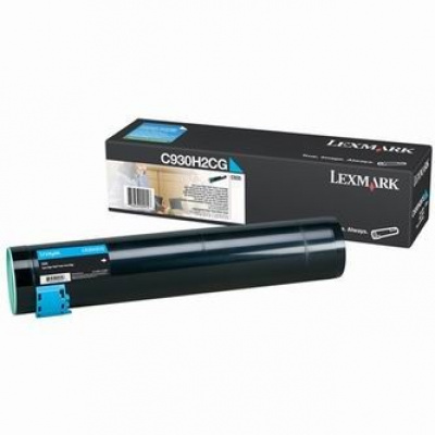 Lexmark C930H2CG ciano (cyan) toner originale