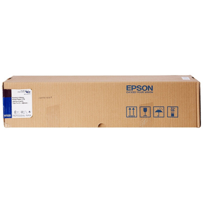 Epson Premium Glossy Photo Paper Roll C13S041390, 166 g/m2, 24", 610mmx30.5m, lucido, bianco, rotolo di carta