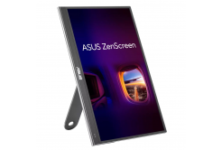 Monitor ASUS ZenScreen MQ16AHE 90LM07SV-B02170, 15,6", OLED, FHD, 60Hz, 1ms, grigio, 3R