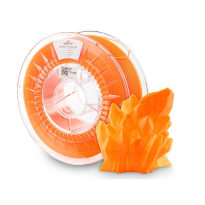 Spectrum 80884 3D filamento, PLA Crystal, 1,75mm, 1000g, Arancione (Neon orange)
