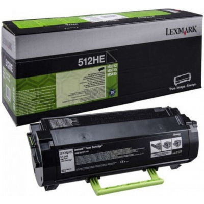 Lexmark 51F2H0E nero (black) toner originale