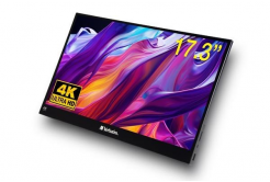 Verbatim PM-17-4K Monitor portatile touch 17,3", 4K Ultra HD, Metal Housing