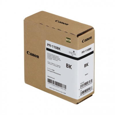 Canon PFI110BK 2364C001 nero (black) cartuccia d'inchiostro originale