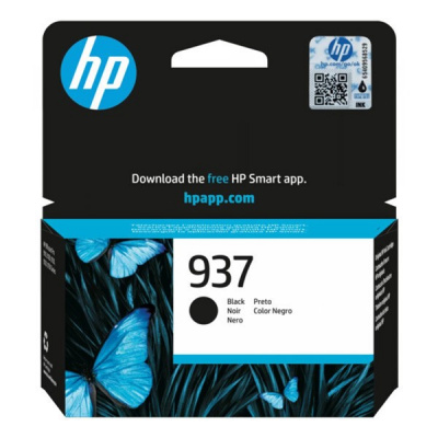 HP 937 4S6W5NE nero (black) cartuccia originale