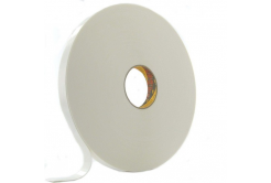 3M 9529W Nastro biadesivo in schiuma, bianco, 25 mm x 3 m