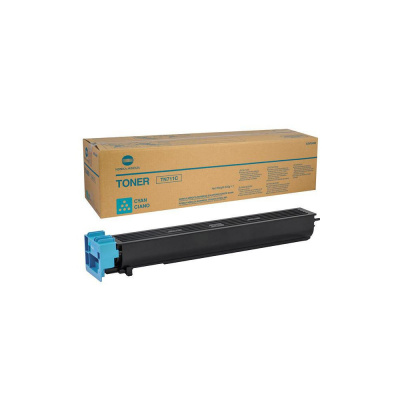 Konica Minolta TN711C, A3VU450 ciano (cyan) toner originale