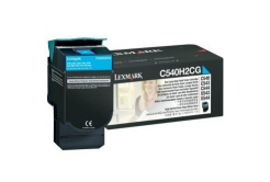 Lexmark C540H2CG ciano (cyan) toner originale