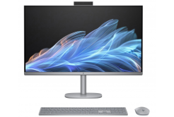 HP OmniStudio X 32-c1011nc BQ5F5EA#BCM Computer All-in-one, 31,5", 4K UHD, U7-258V, 32GB, 2TB, Arc Xe, W11P, Argento, 2R