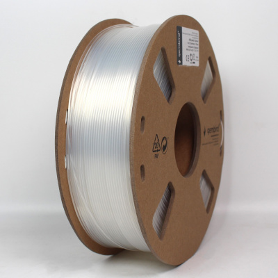 Gembird 3DP-ABS1.75-01-TR, 3D filamento, ABS, 1,75mm, 1000g, Trasparente (Transparent)