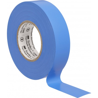 3M Temflex 1500 Elektronastro isolante, 19 mm x 20 m, blu