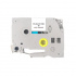 Nastro compatibile con Brother HGe-151, 24mm x 8m, testo nera / nastro trasparente, alta velocitá