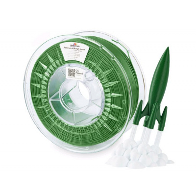 Spectrum 81060 3D filamento, PLA High Speed, 1,75mm, 1000g, Verde (Leaf green)