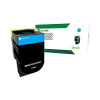 Lexmark 71B0020 ciano (cyan) toner originale
