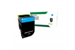 Lexmark 71B0020 ciano (cyan) toner originale