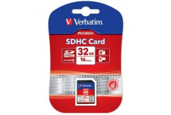 Verbatim 43963 Secure Digital Card Premium U1, scheda di memoria, SDHC, 32GB, UHS-I U1 (Class 10), 