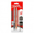 Sharpie 2162643, penna gel S-Gel Metal, nero, 2pz, 0.7mm, 2 ricariche extra